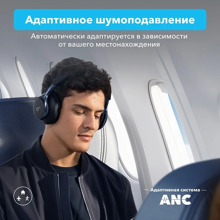 Наушники soundcore Space One Black 3