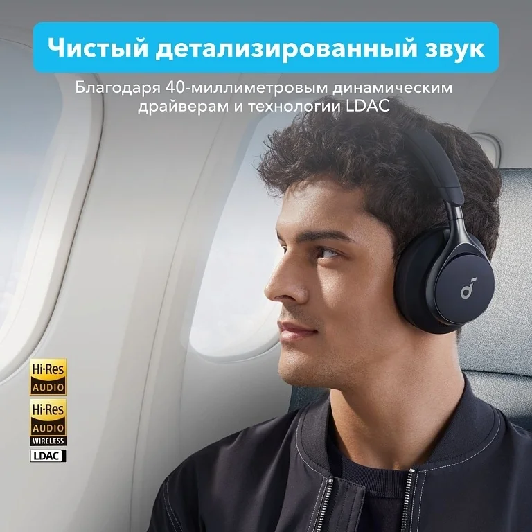 Наушники soundcore Space One Black 4
