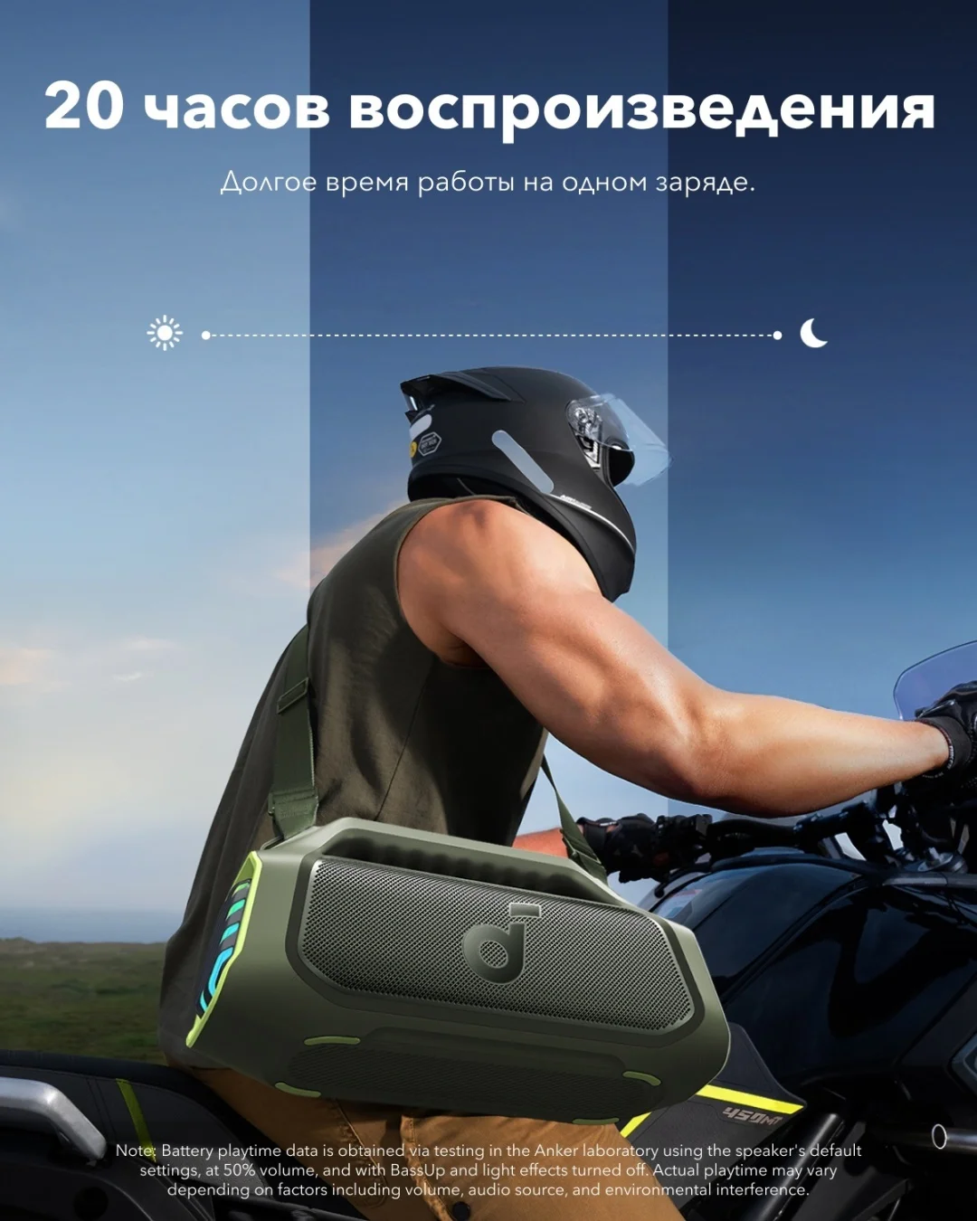 Портативная колонка soundcore Boom 2 Plus Green 7
