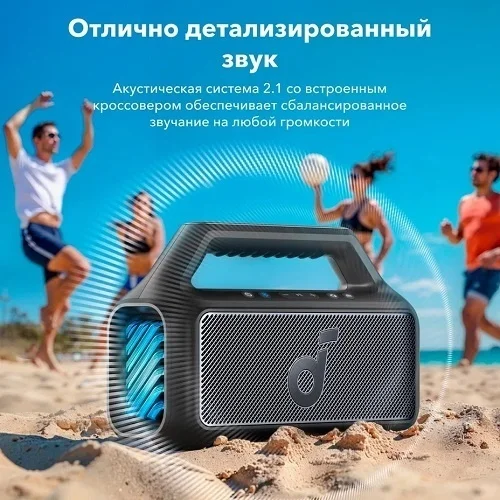 Портативная колонка soundcore Boom 2 Black 3