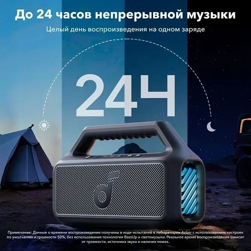 Портативная колонка soundcore Boom 2 Black 6