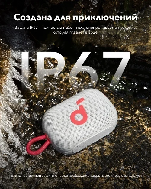 Портативная колонка soundcore Select 4 Go Red 4