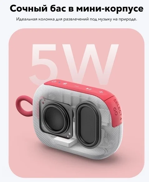 Портативная колонка soundcore Select 4 Go Red 5