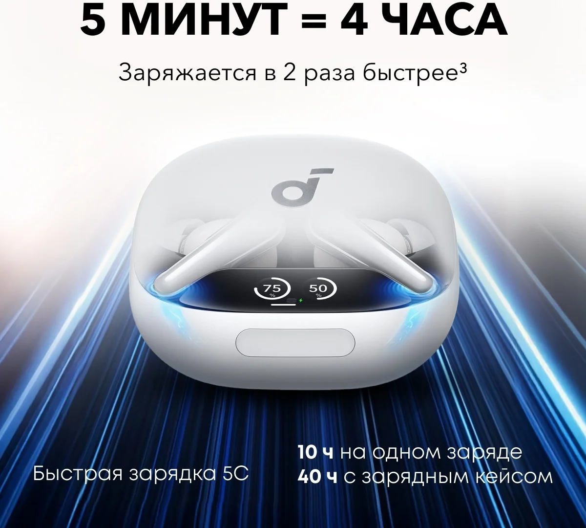 Наушники soundcore Liberty 4 Pro White 3
