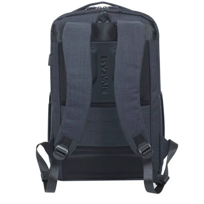 Рюкзак для ноутбука 17.3" Rivacase Biscayne, Black, полиэстер (8365) 2