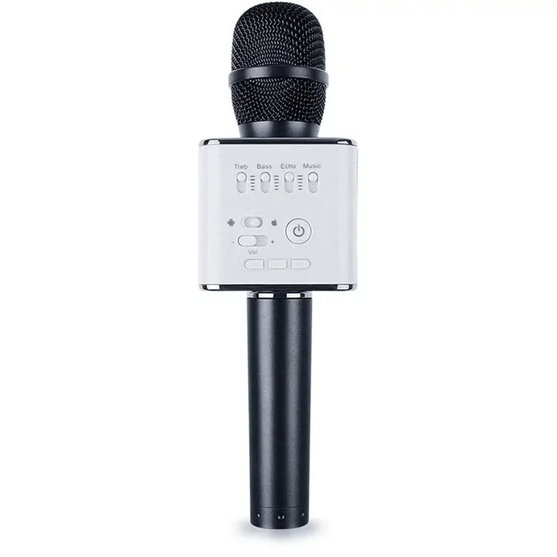 Микрофон беспроводной Sound Wave Bluetooth Q9, Black