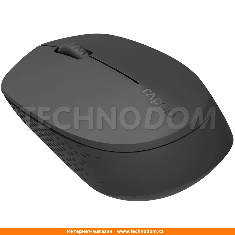 Мышка беспроводная USB/BT Rapoo M100 Silent, Dark Gray 2