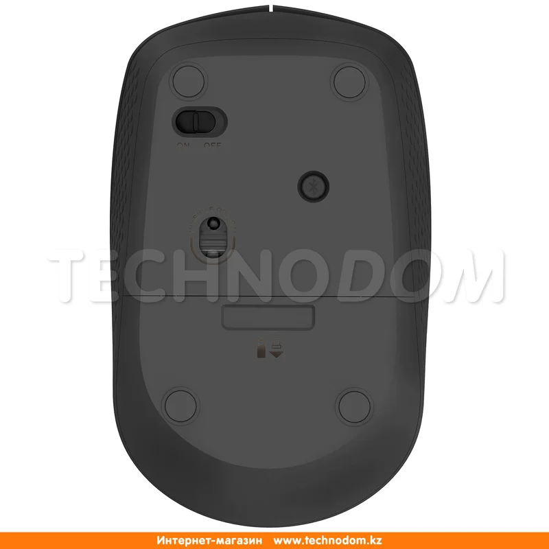 Мышка беспроводная USB/BT Rapoo M100 Silent, Dark Gray 4