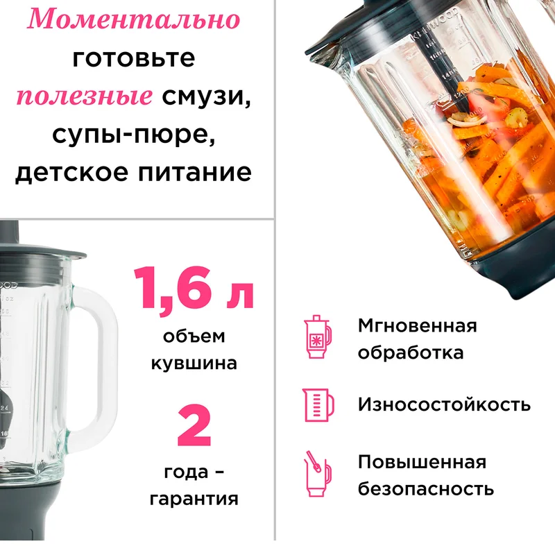 Насадка блендер стационарный Kenwood KAH-359 8