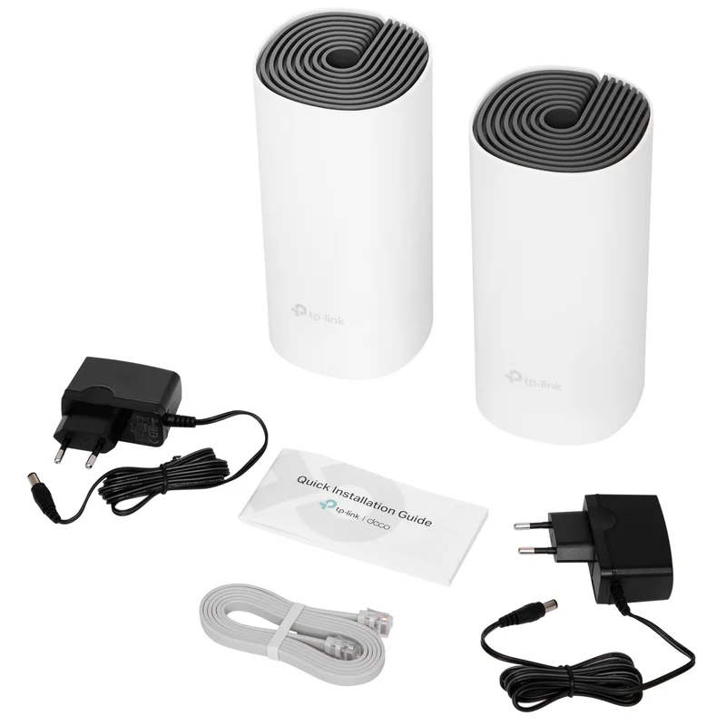 Домашняя Mesh Wi-Fi система, TP-Link Deco E4 Dual Band, 2 порта, 867/300 Mbps (Deco E4) 4