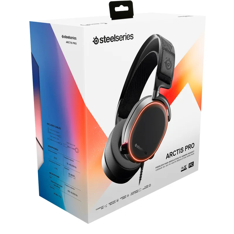 Игровая гарнитура беспроводная SteelSeries Arctis Pro, Black (61486) 7