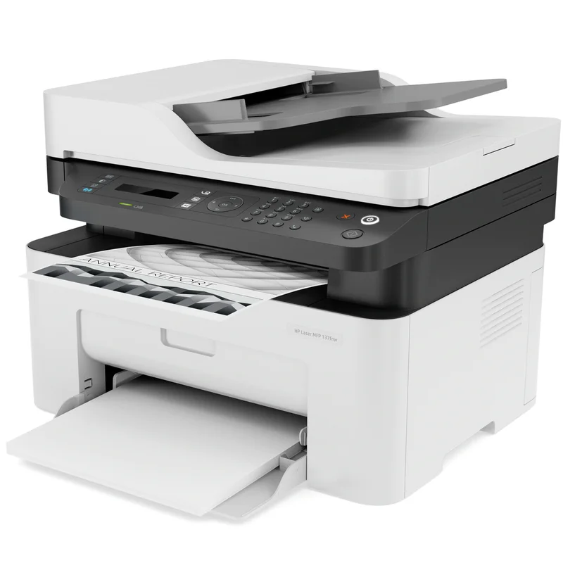 МФУ лазерное HP Laser 137fnw A4-A-F-N-W (4ZB84A) 2