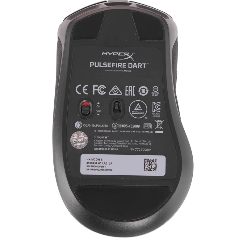 Игровая мышь беспроводная HyperX Pulsefire Dart RGB (HX-MC006B) 6