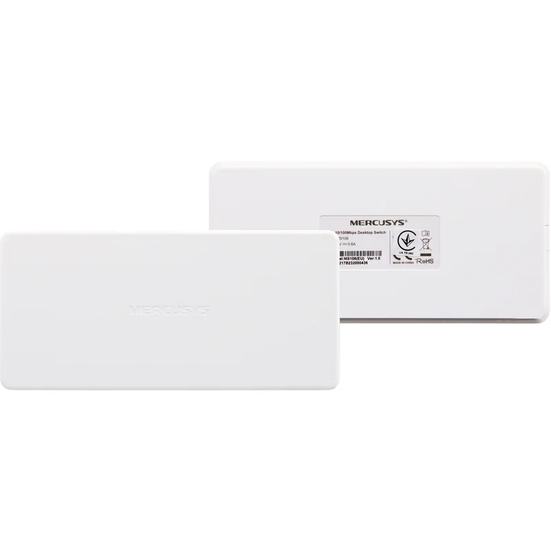 Настольный коммутатор, Mercusys MS108, 8 портов 10/100 Mbps, (MS108) 2