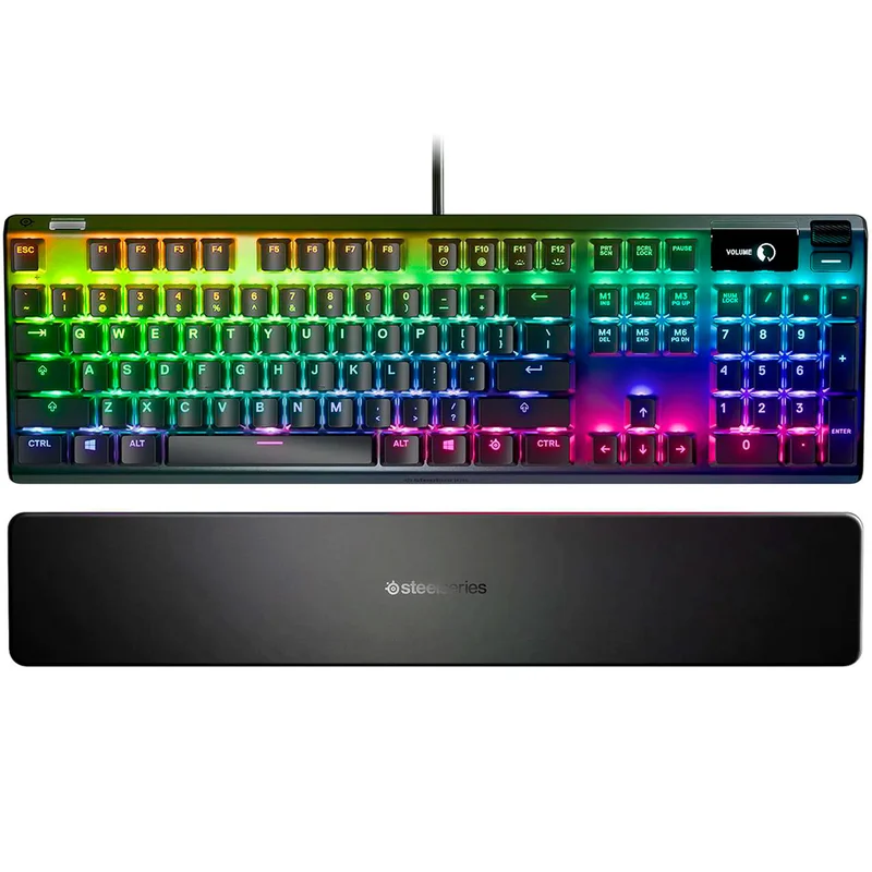 Клавиатура игровая проводная USB SteelSeries Apex PRO RGB, OmniPoint Switch 2