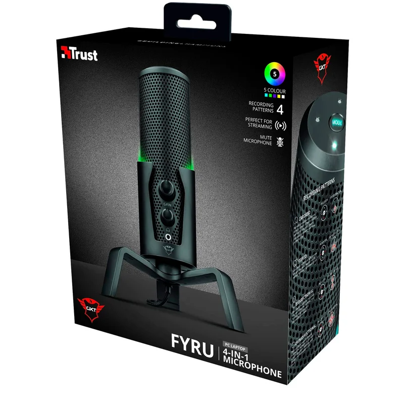Микрофон игровой Trust GXT 258 Fyru Streaming 8