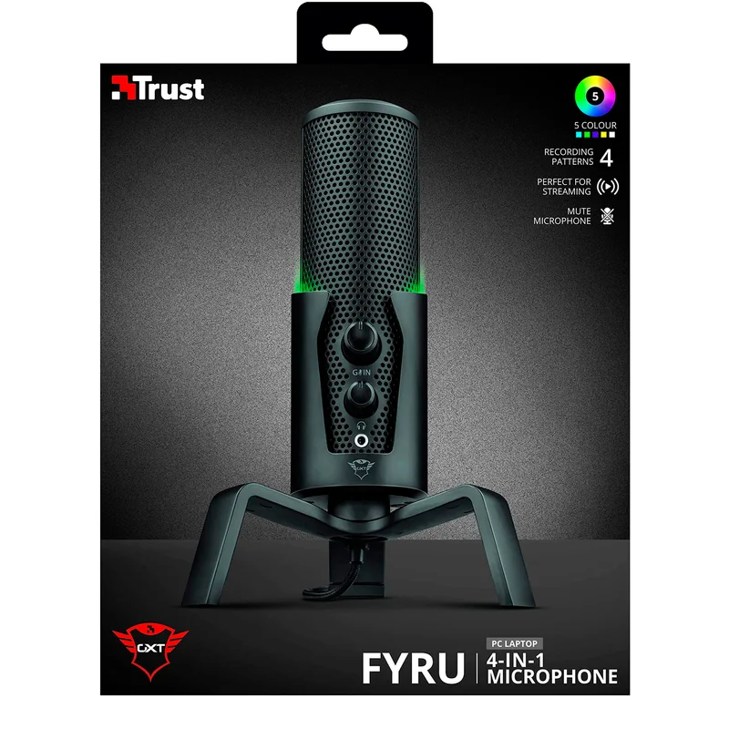 Микрофон игровой Trust GXT 258 Fyru Streaming 9
