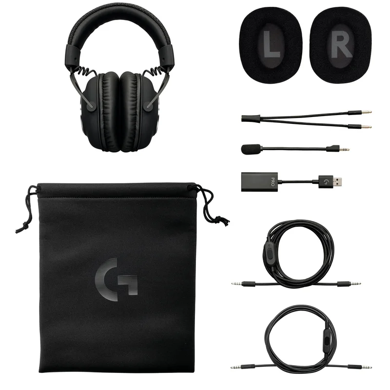 Игровая гарнитура Logitech G Pro X, Black (981-000818) 5
