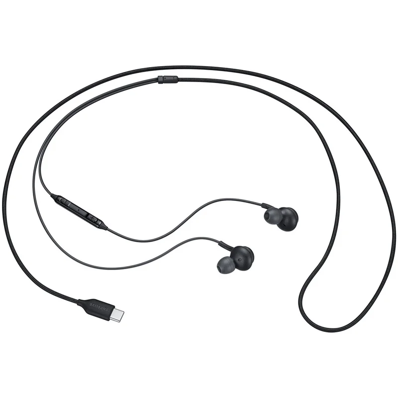 Наушники Вставные Samsung AKG Type-C Earphones, Black (EO-IC100BBEGRU) 4