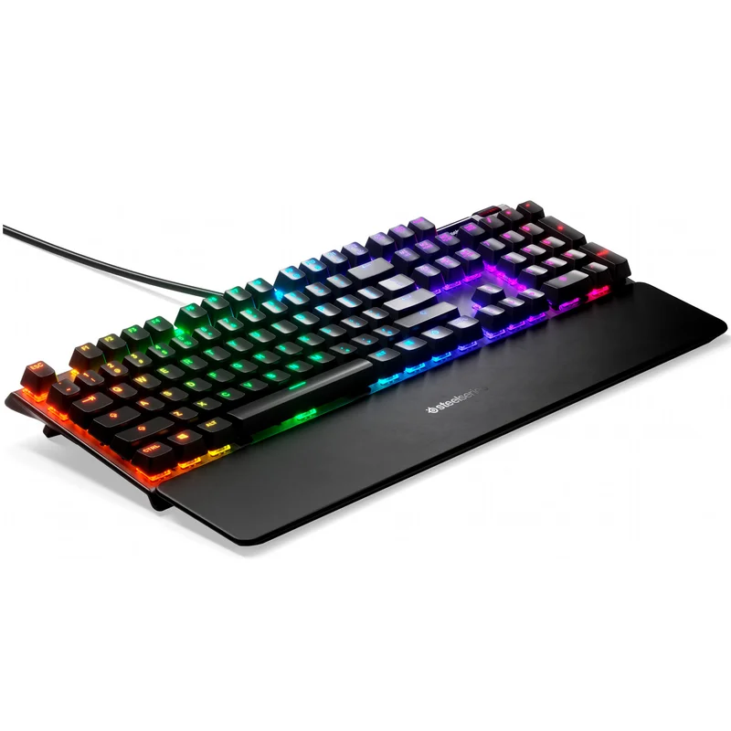 Клавиатура игровая проводная USB SteelSeries Apex 7 RGB, QX2 Brown 3