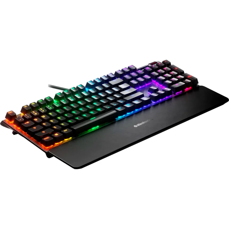 Клавиатура игровая проводная USB SteelSeries Apex 5 RGB, QX2 Blue 4
