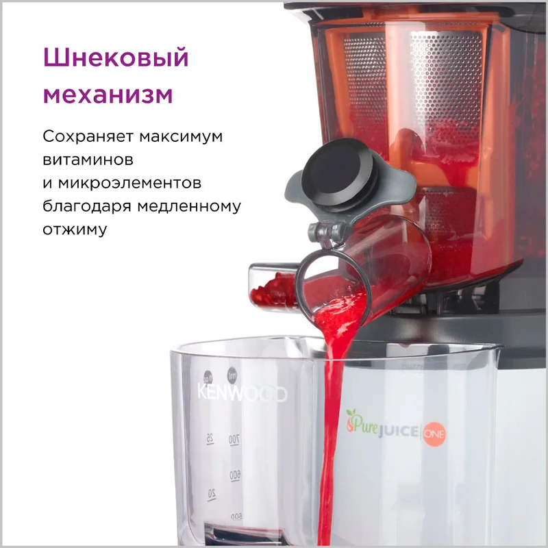 Соковыжималка прессовая Kenwood JMP-400WH 8