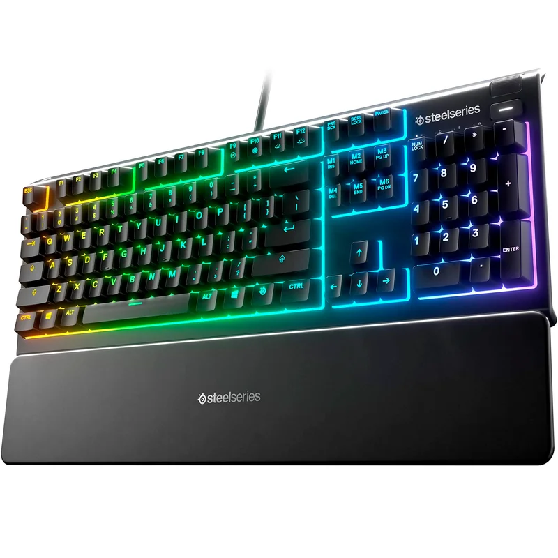 Клавиатура игровая проводная USB SteelSeries Apex 3 RGB 2