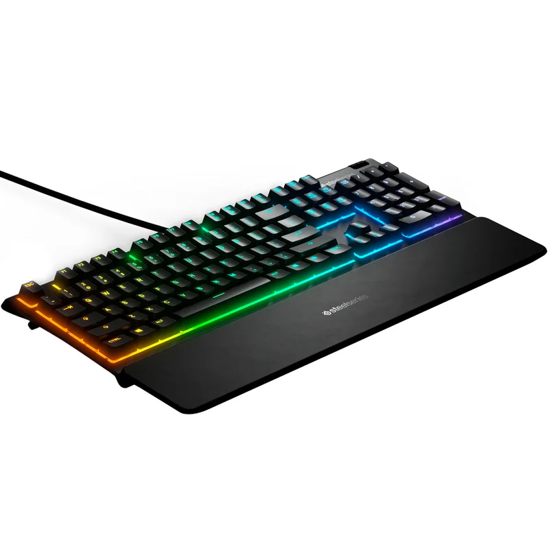 Клавиатура игровая проводная USB SteelSeries Apex 3 RGB 3