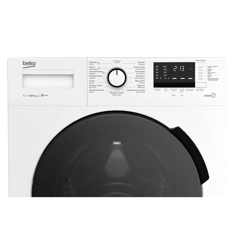 Стиральная машина Beko WSRE-7512PRW 3