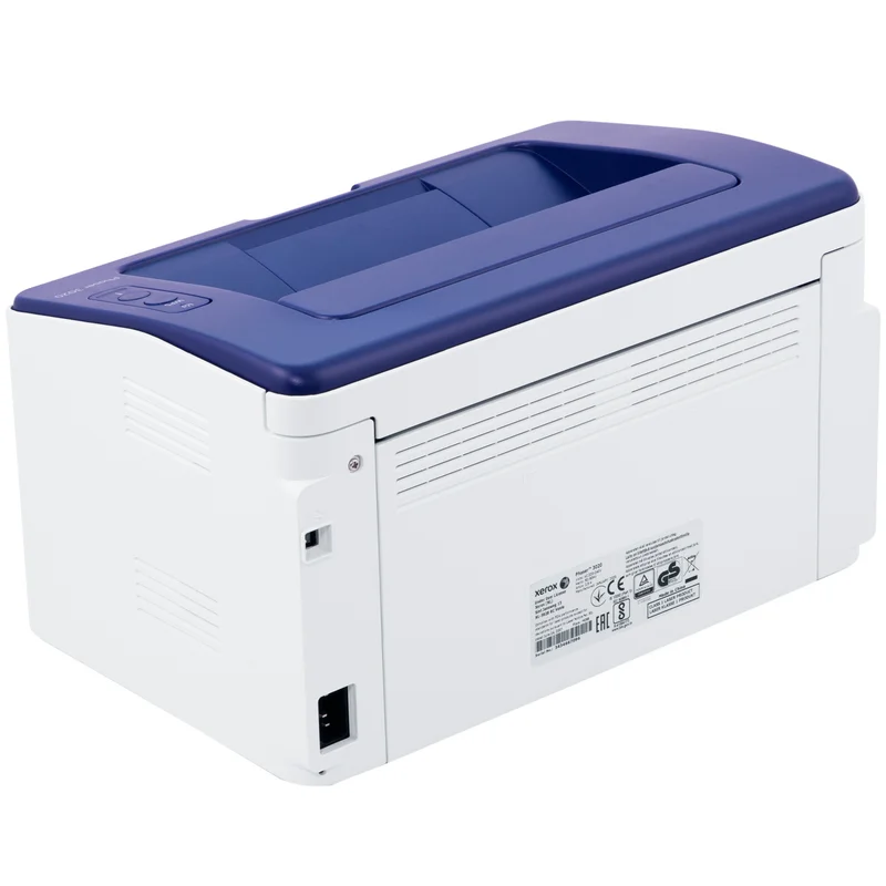 Принтер лазерный Xerox Phaser 3020BI A4-N-W 3
