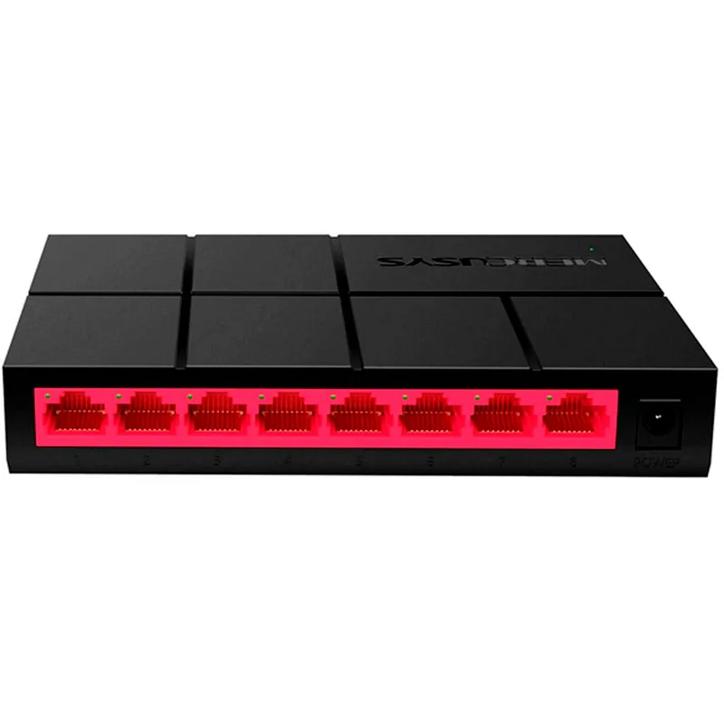 Настольный коммутатор, Mercusys MS108G, 8 портов 10/100/1000 Mbps (MS108G) 2