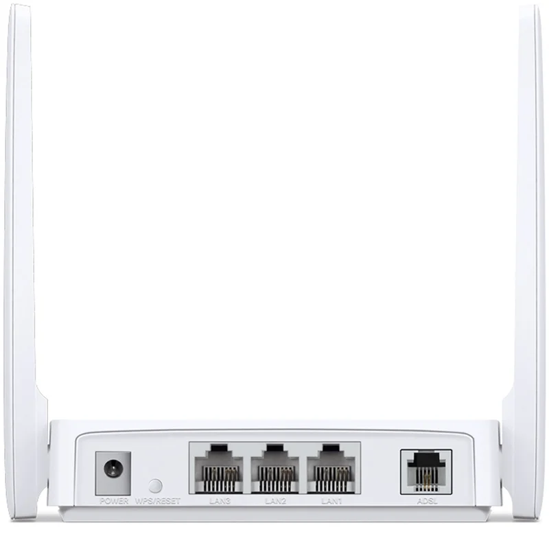 Беспроводной ADSL Модем, Mercusys MW300D, 3 порта + Wi-Fi, 300 Mbps (MW300D) 2