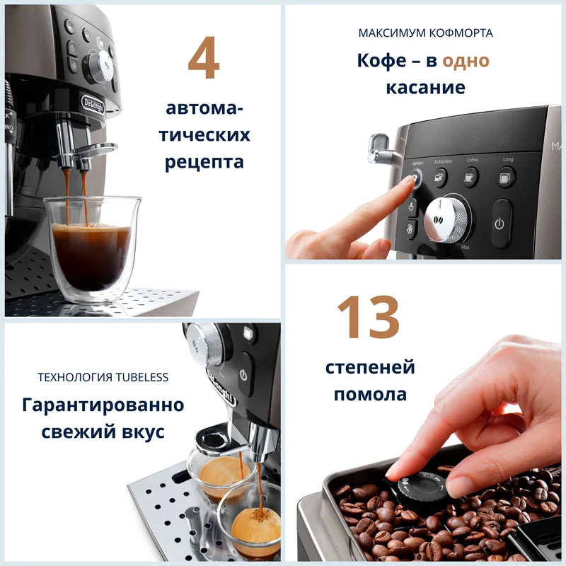 Кофемашина Delonghi ECAM-250.33.TB 3