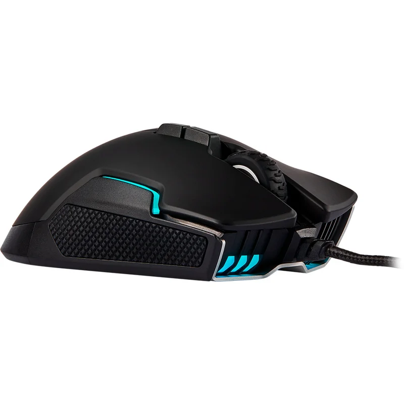 Мышка игровая проводная USB Corsair GLAIVE RGB PRO, Aluminum 9