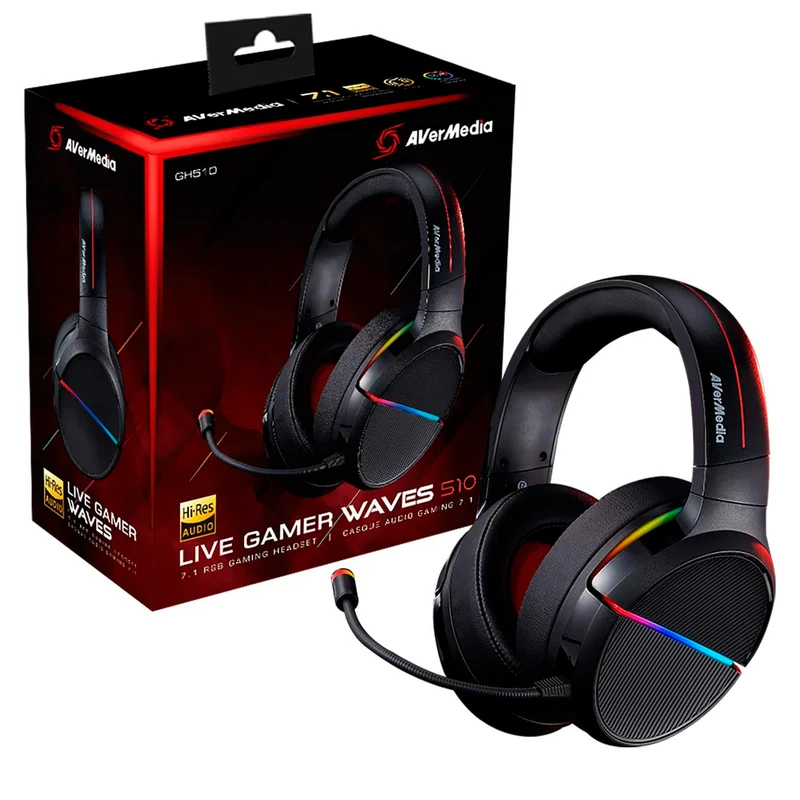 Игровая гарнитура AverMedia Live Gamer GH510 (40AAGH510ASK) 4