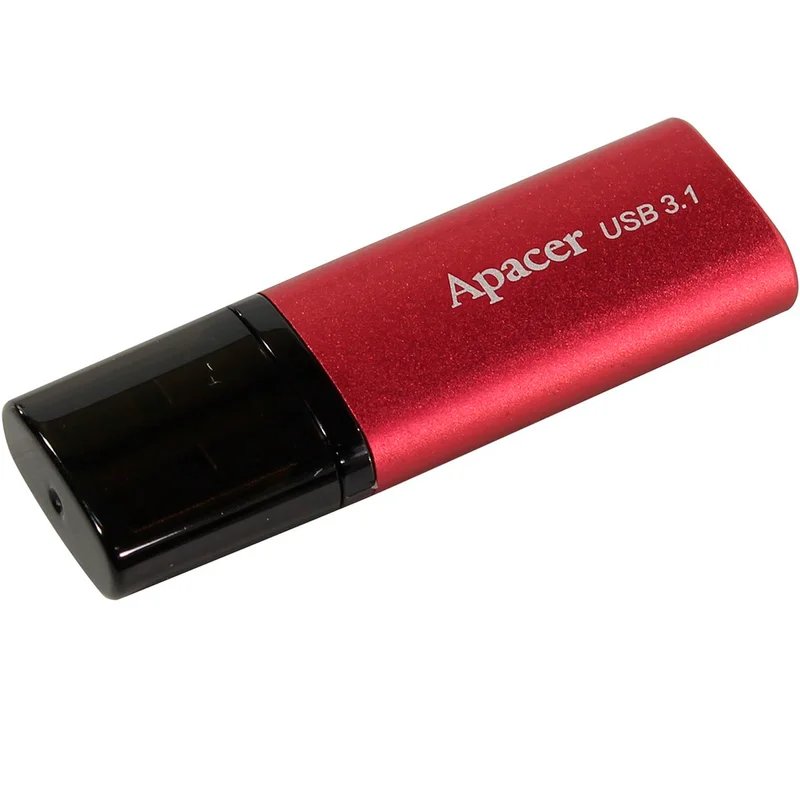 USB-накопитель 32GB Apacer AH25B, 3.1, Red (AP32GAH25BR-1) 3