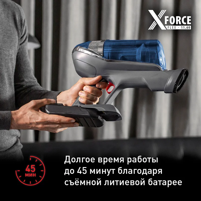 Вертикальный моющий пылесос Tefal TY-9890WO 7