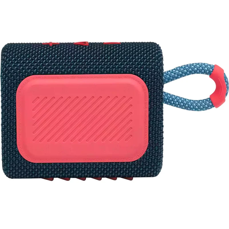 Колонки Bluetooth JBL Go 3, Blue/Pink (JBLGO3BLUP) 3