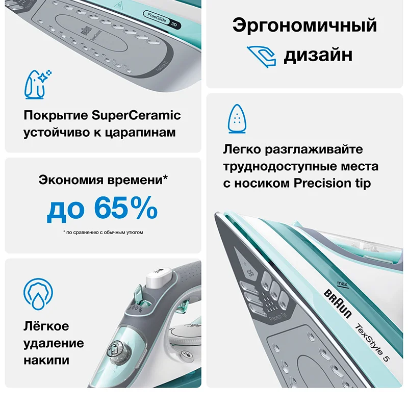 Утюг Braun SI-5006BL 4