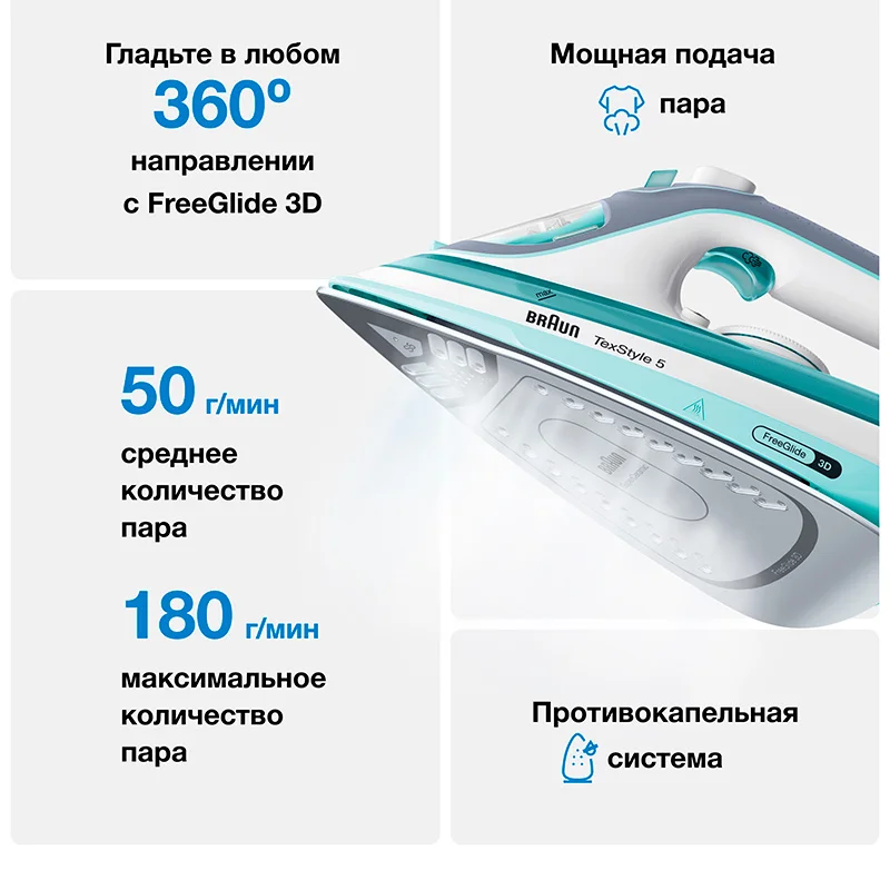Утюг Braun SI-5006BL 6