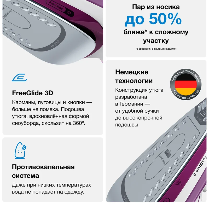 Утюг Braun SI-5037 5