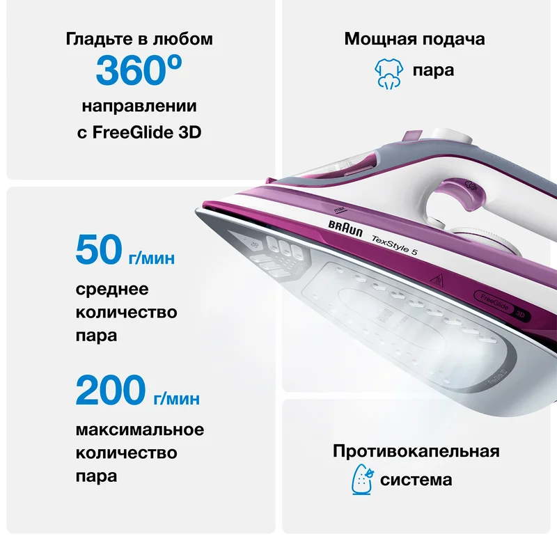Утюг Braun SI-5037 6