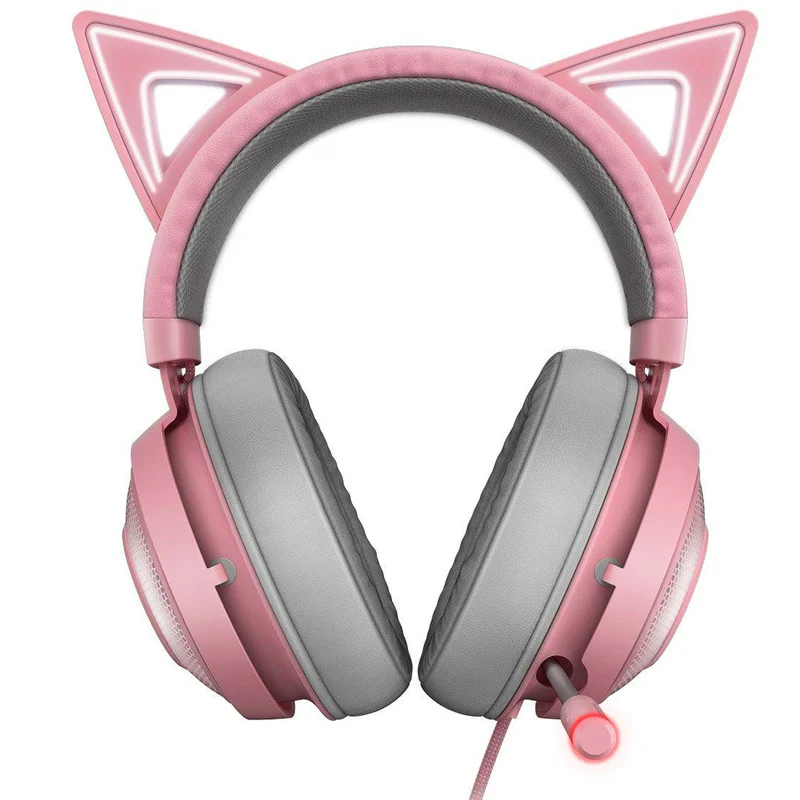 Игровая гарнитура Razer Kraken Kitty, Quartz (RZ04-02980200-R3M1) 2