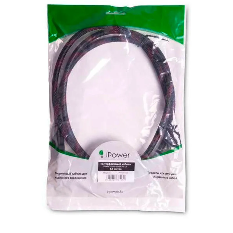 Интерфейсный кабель iPower HDMI-HDMI ver.1.4 1.5 м. 5 в. 3