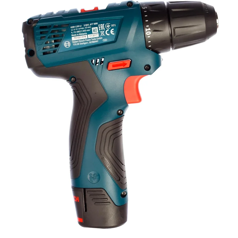 Дрель-шуруповерт Bosch GSR 120-LI аккумуляторная (06019G8000) 2