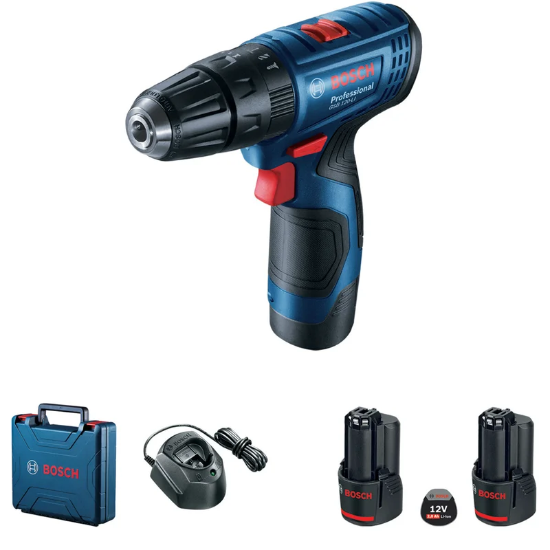 Дрель-шуруповёрт Bosch GSB 120-LI аккумуляторная ударная 2 акк (06019G8100) 2