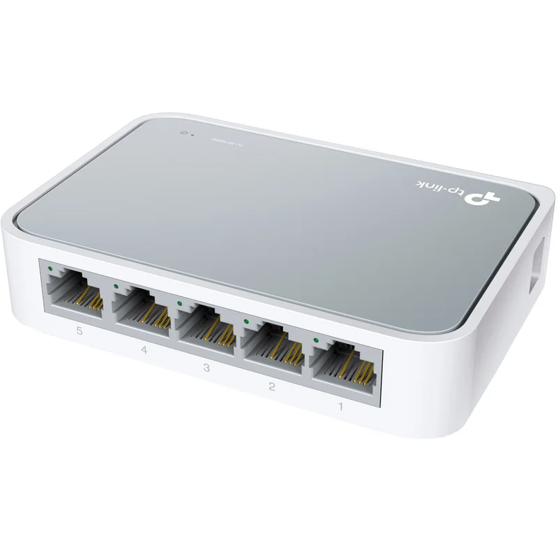 Неуправляемый настольный коммутатор, TP-Link TL-SF1005D, 5 портов 10/100 Mbps (TL-SF1005D) 4