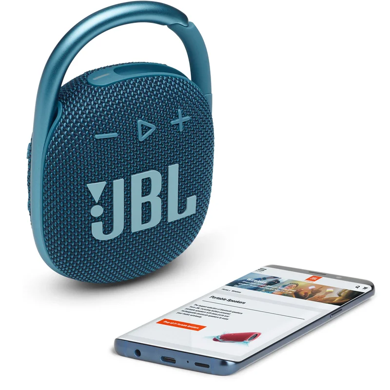 Колонки Bluetooth JBL Clip 4, Blue (JBLCLIP4BLU) 8
