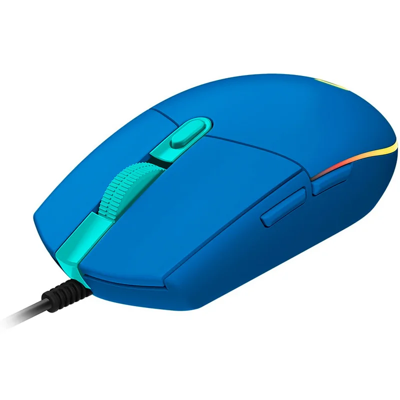 Мышка игровая проводная USB Logitech G102 LIGHTSYNC, Blue 2