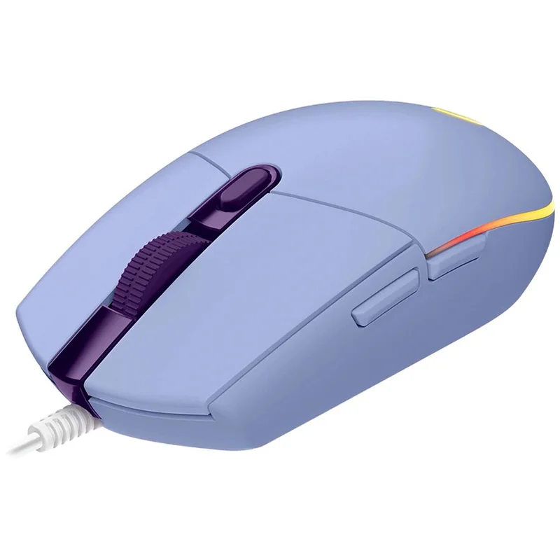 Мышка игровая проводная USB Logitech G102 LIGHTSYNC, Lilac 2